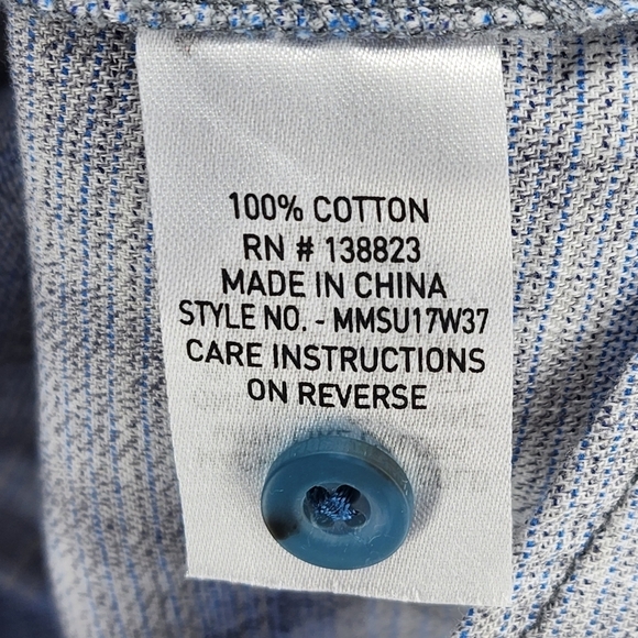 Moonshine Spirit By Brad Paisley Men's Plaid Button Down Shirt - S - Picture 6 of 7